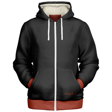 Chokefish™ Microfleece Zip-Up Hoodie Skulls-004